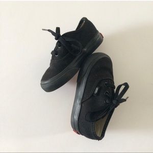 Black toddler vans